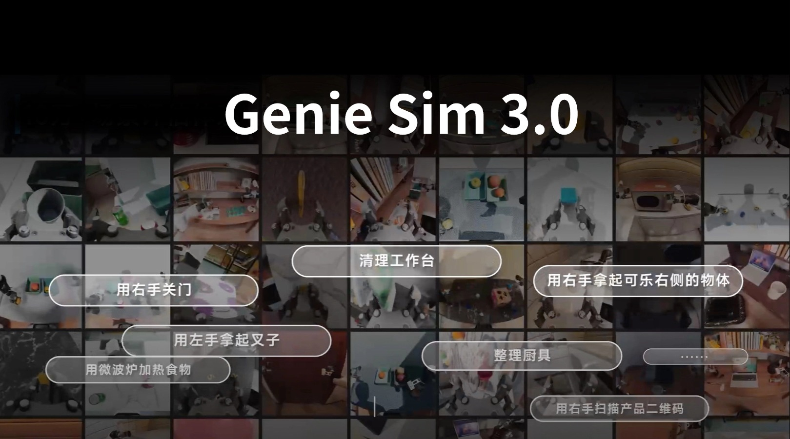  完美真人��CES����ҵ���׸�������ģ�������Ŀ�Դ����ƽ̨ Genie Sim 3....